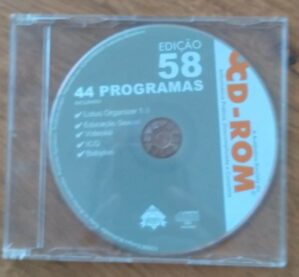 Revista Cd rom 58 sem revista. Programa Lotus Organizer Ed sexual Videoke Babylon.