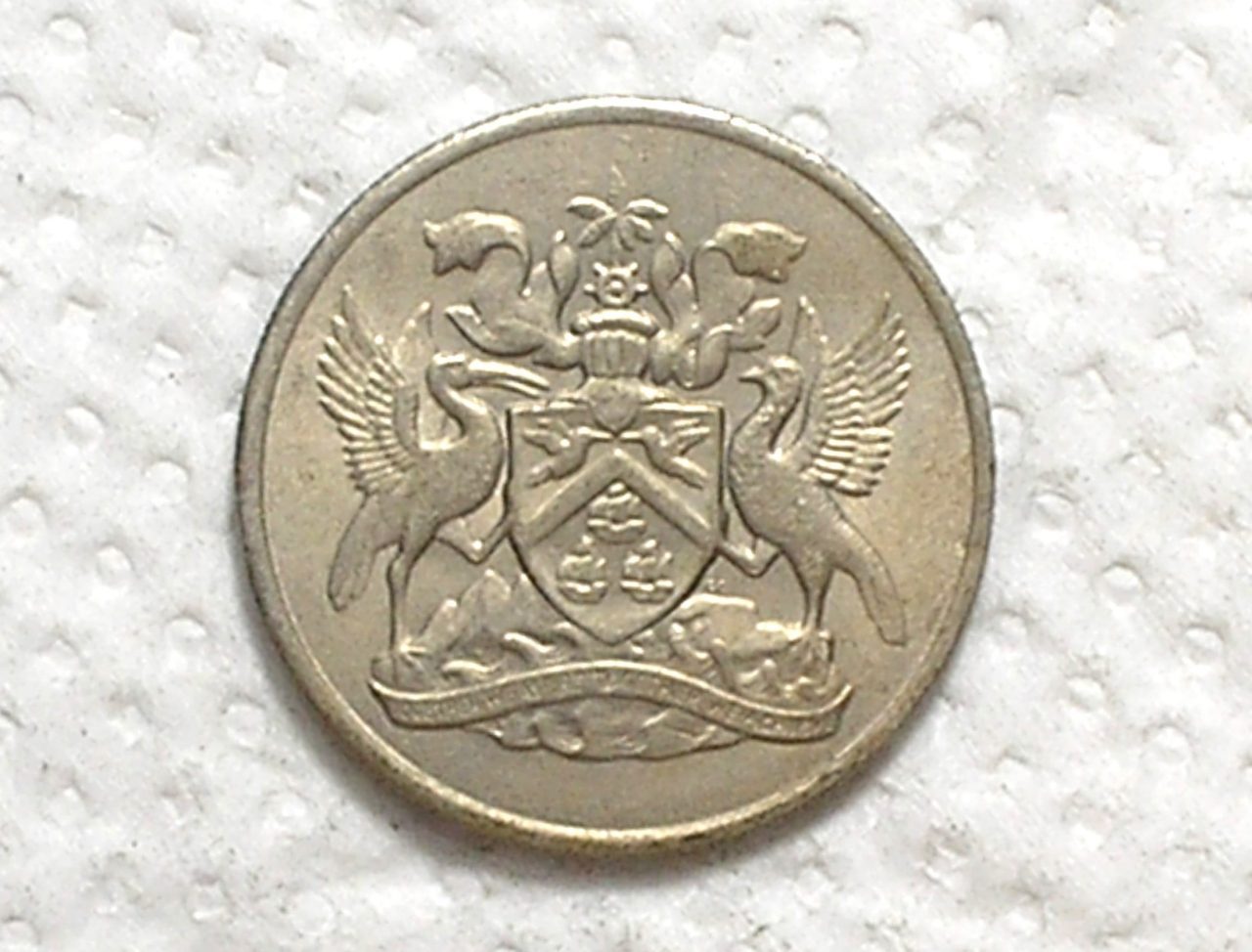 | Casa do Colecionador Trinidad e Tobago) 25 Cents - 1967 / Co/Ni / box59