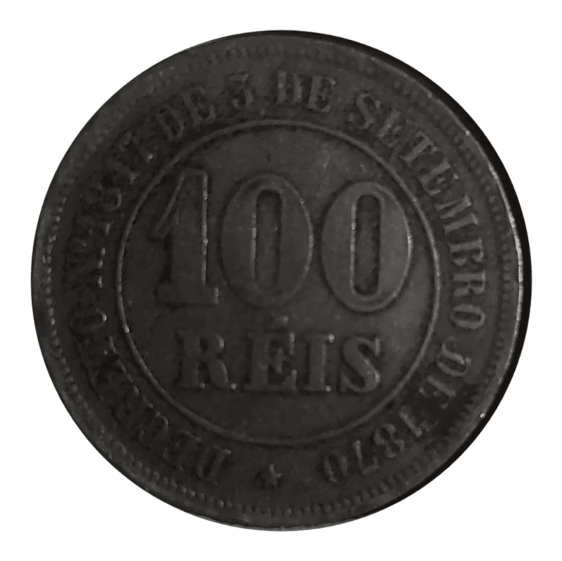 100 Réis 1883 Sku 1461
