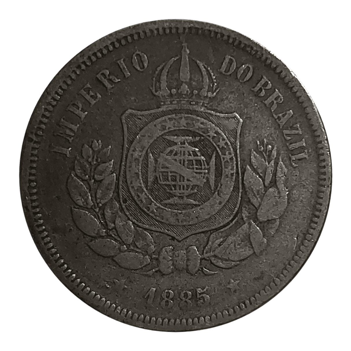 | Casa do Colecionador 100 Réis 1885 Sku 1460