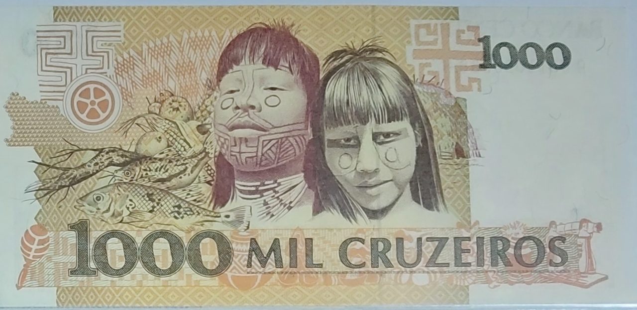 | Casa do Colecionador 1.000 Cruzeiros Sku 1437