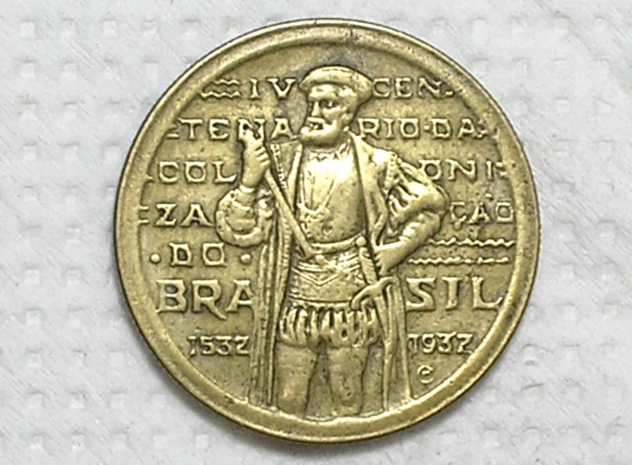 | Casa do Colecionador - 1.000 Réis - 1932 / Vicentina Martins Afonso / Sob / Bz/Al