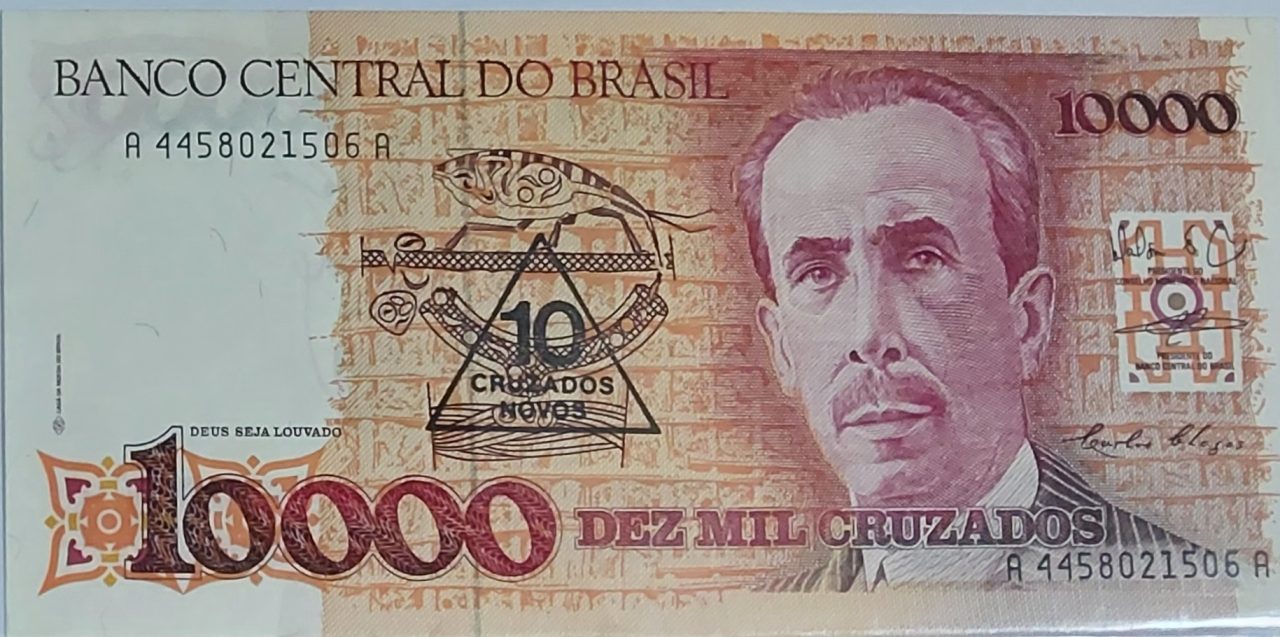| Casa do Colecionador 10.000 Cruzeiros FE Sku 1430