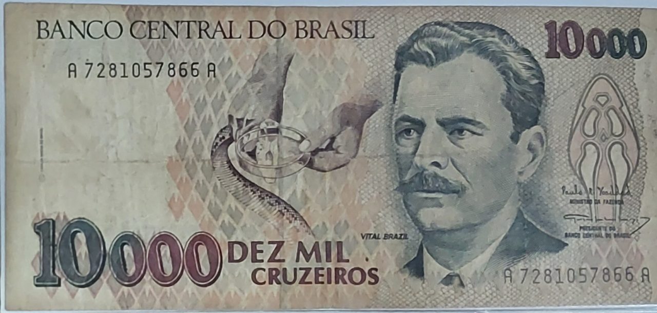 | Casa do Colecionador 10.000 Cruzeiros Sku 1433