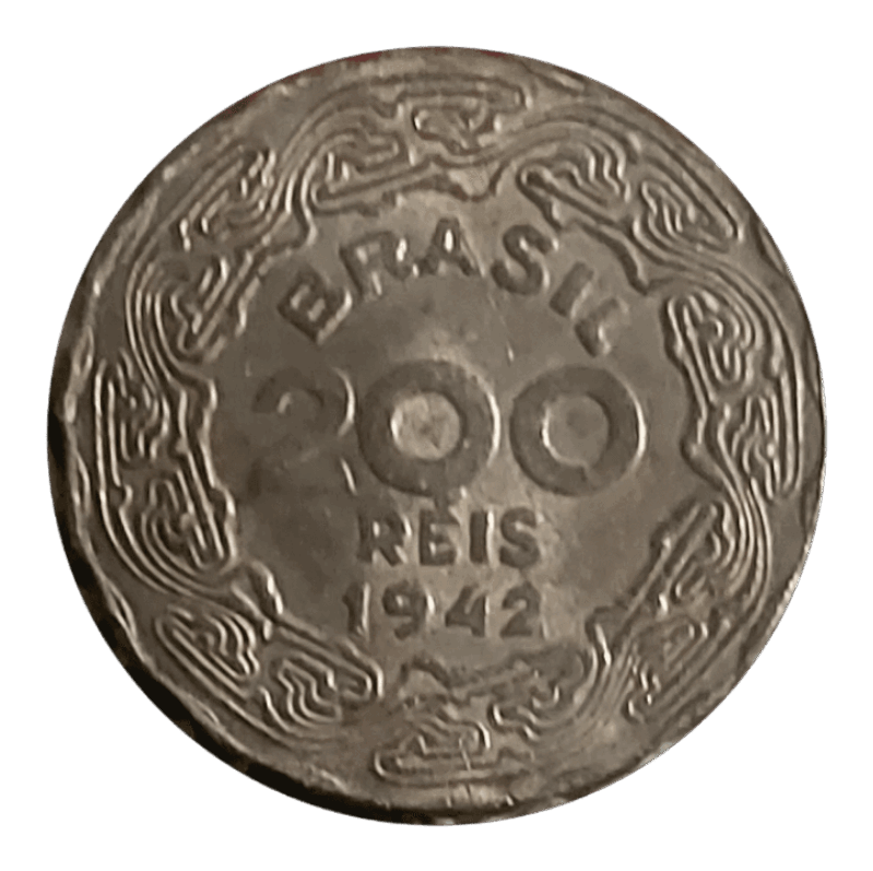 200 Réis 1942 Sob/FC Sku 1439