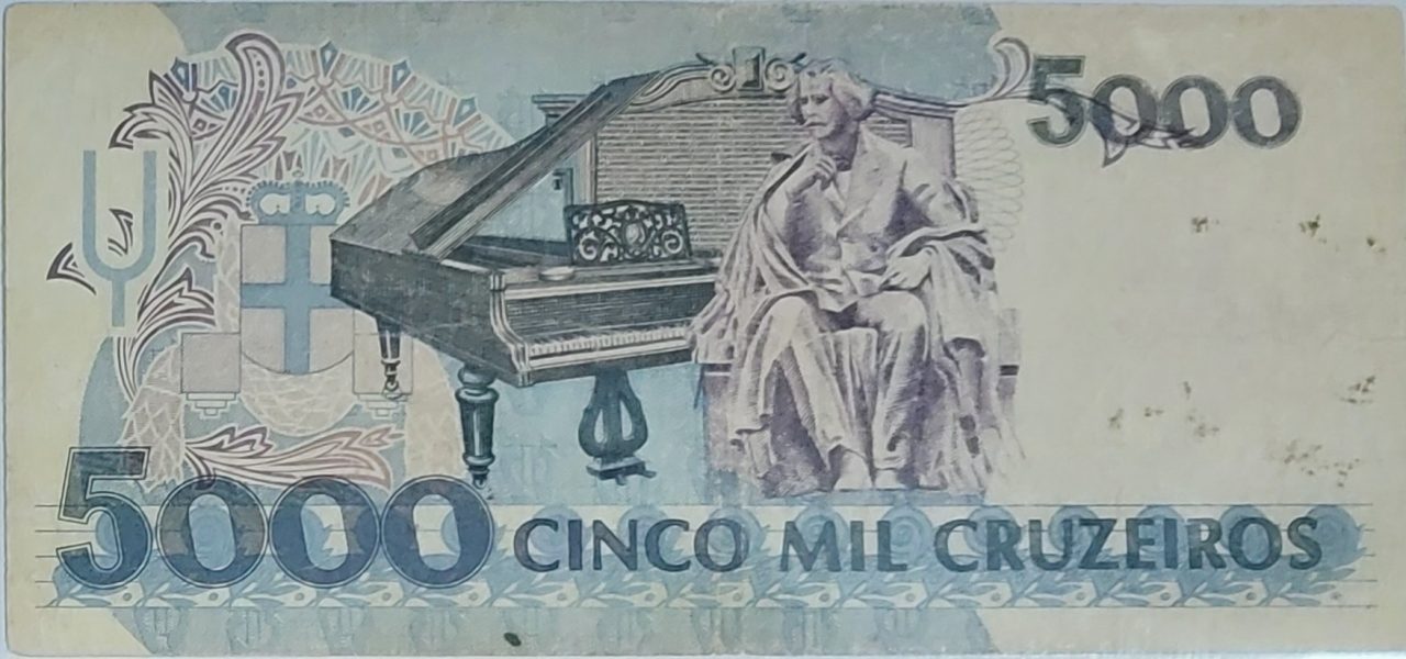 | Casa do Colecionador 5.000 Cruzeiros Sku 1431
