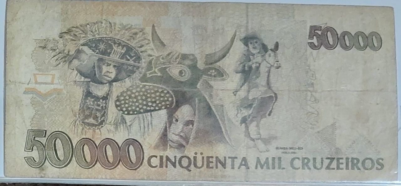 | Casa do Colecionador 50.000 Cruzeiros Sku 1432