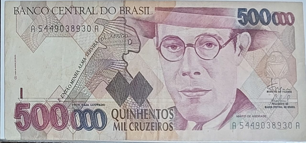 | Casa do Colecionador 500.000 Cruzeiros Sku 1429