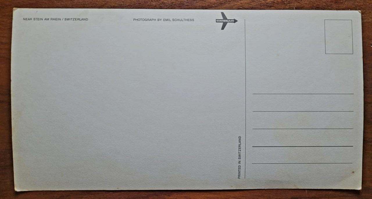 | Casa do Colecionador Cartão Postal Estrangeiro - Suíça - Perto de Stein Am Rhein