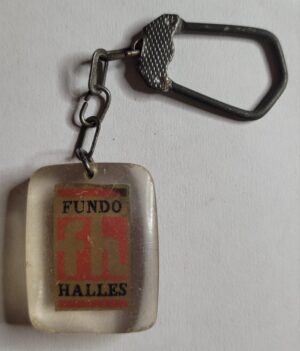 Chaveiro de Acrílico - Fundo Halles