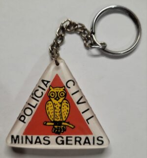 Chaveiro de Acrílico - Polícia Civil de Minas Gerais