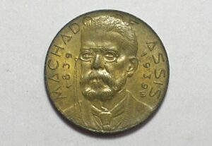 Flor de Cunho) 500 Réis 1939 - Machado de Assis / Bz/Al