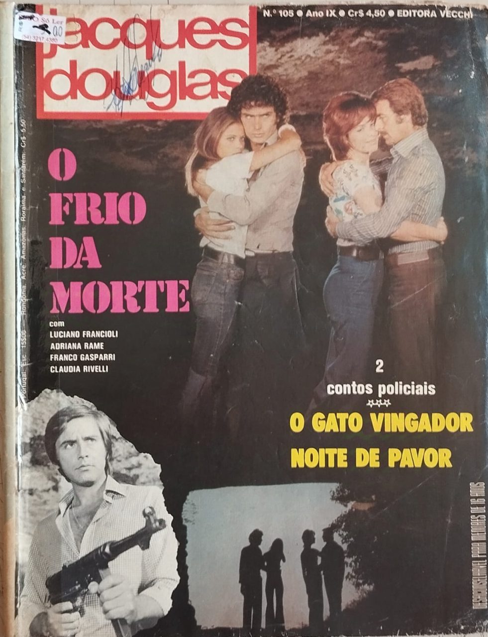 | Casa do Colecionador REVISTA DE FOTONOVELAS JACQUES DOUGLAS Nº 105