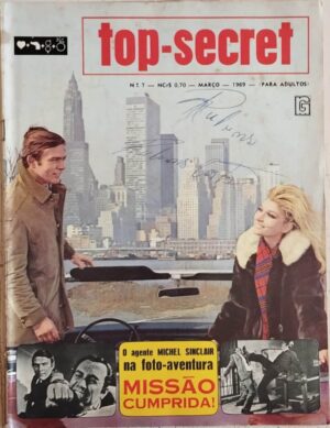 REVISTA DE FOTONOVELAS POLICIAIS TOP SECRET.