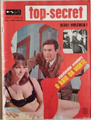 REVISTA DE FOTONOVELAS POLICIAIS TOP SECRET.