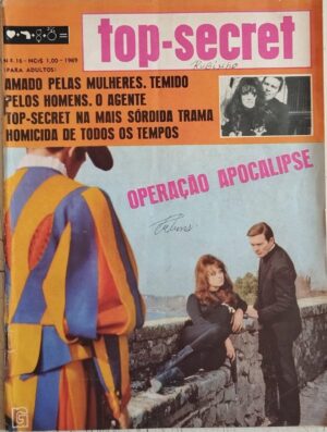 REVISTA DE FOTONOVELAS POLICIAIS TOP SECRET.