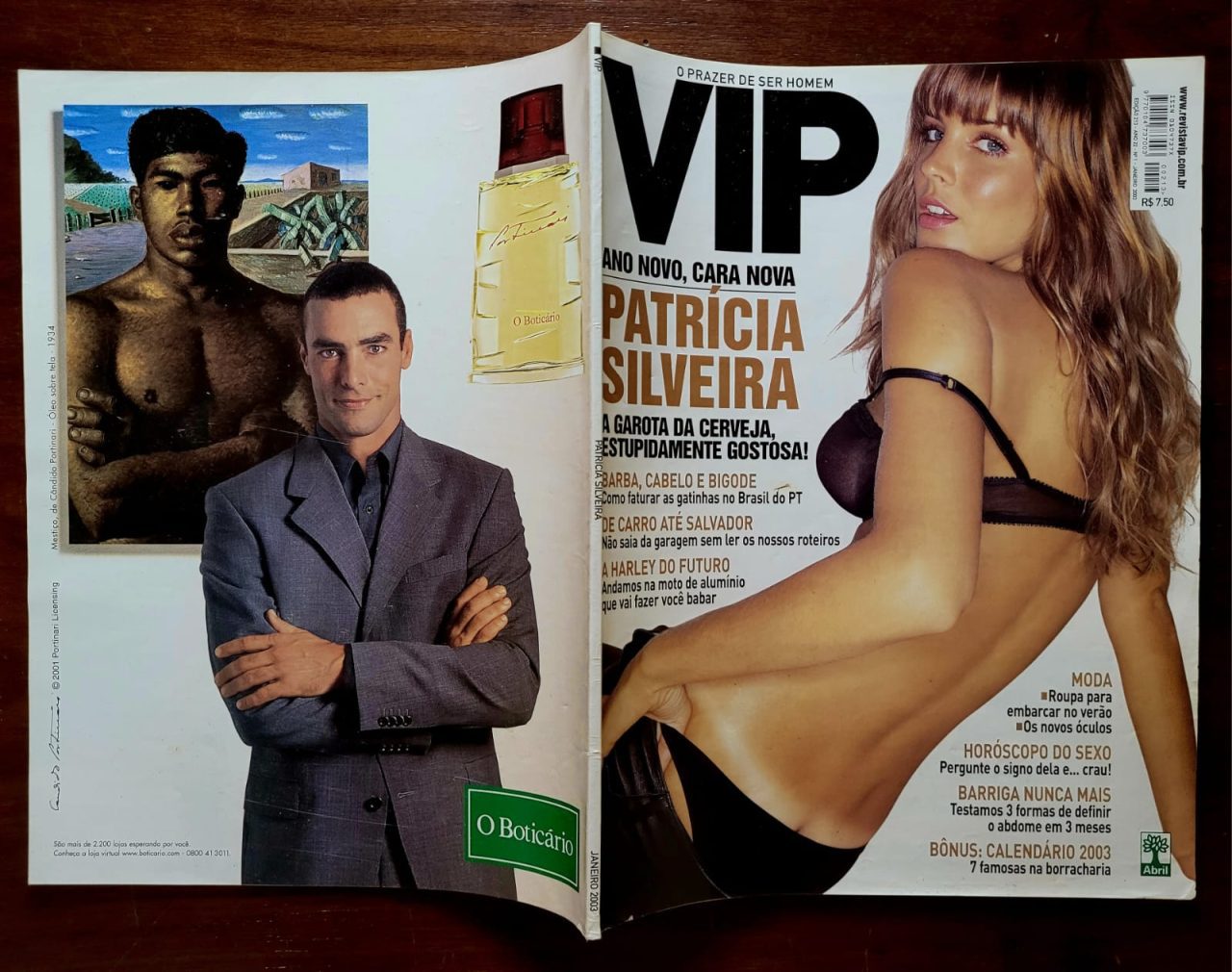 | Casa do Colecionador VIP Nº 213 - Patrícia Silveira - Janeiro 2003