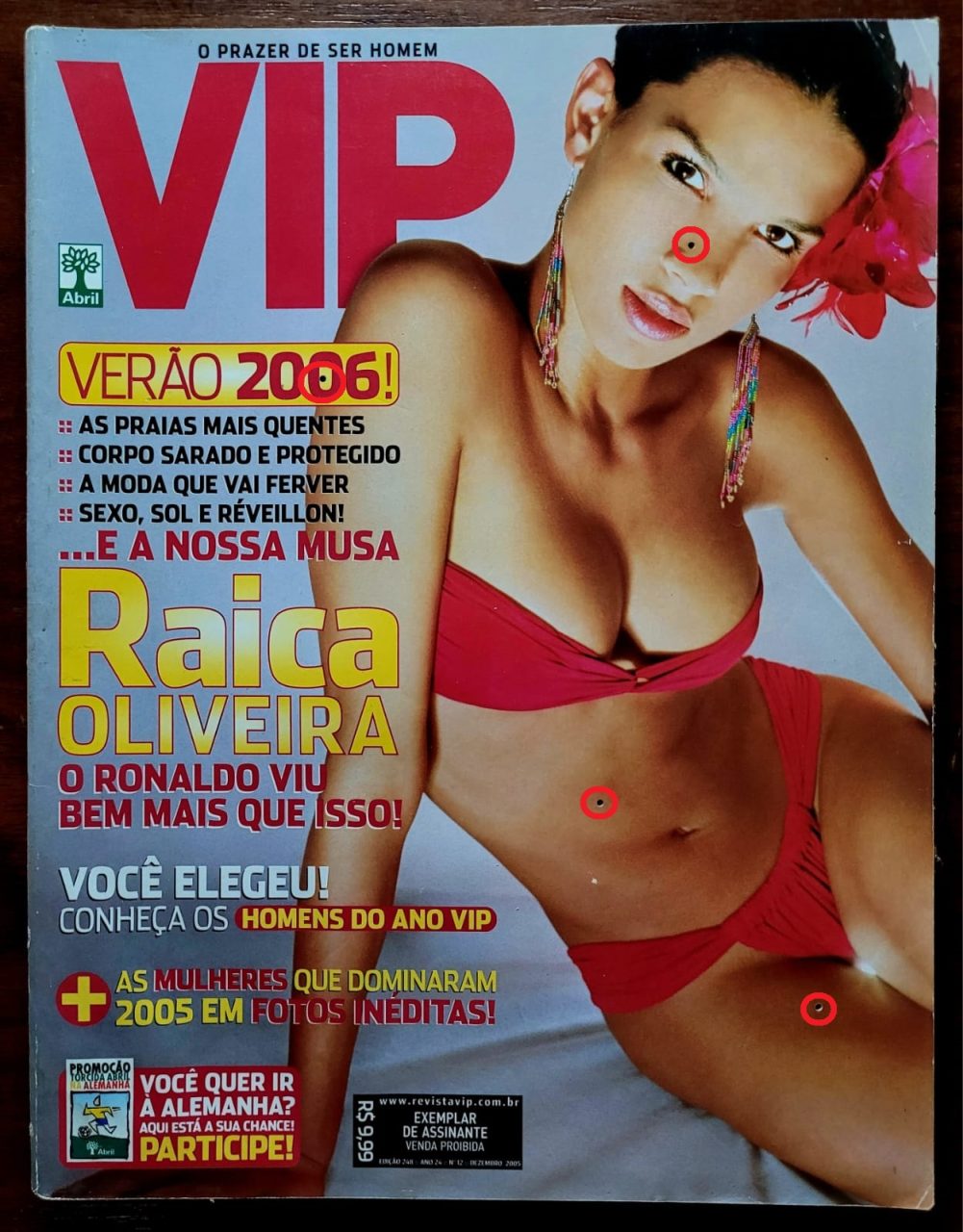 | Casa do Colecionador VIP Nº 248 - Raica Oliveira - Dezembro 2005