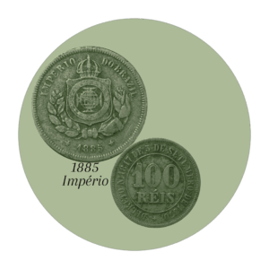 100 Réis 1885 Sku 1507