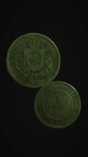 100 Réis 1887 Sku 1502