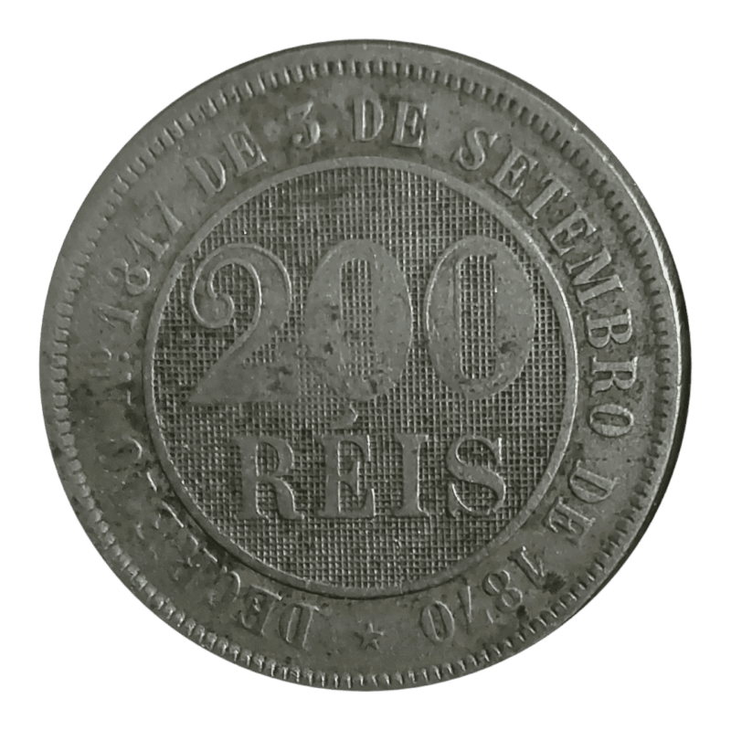200 Réis 1888 Sku 1527