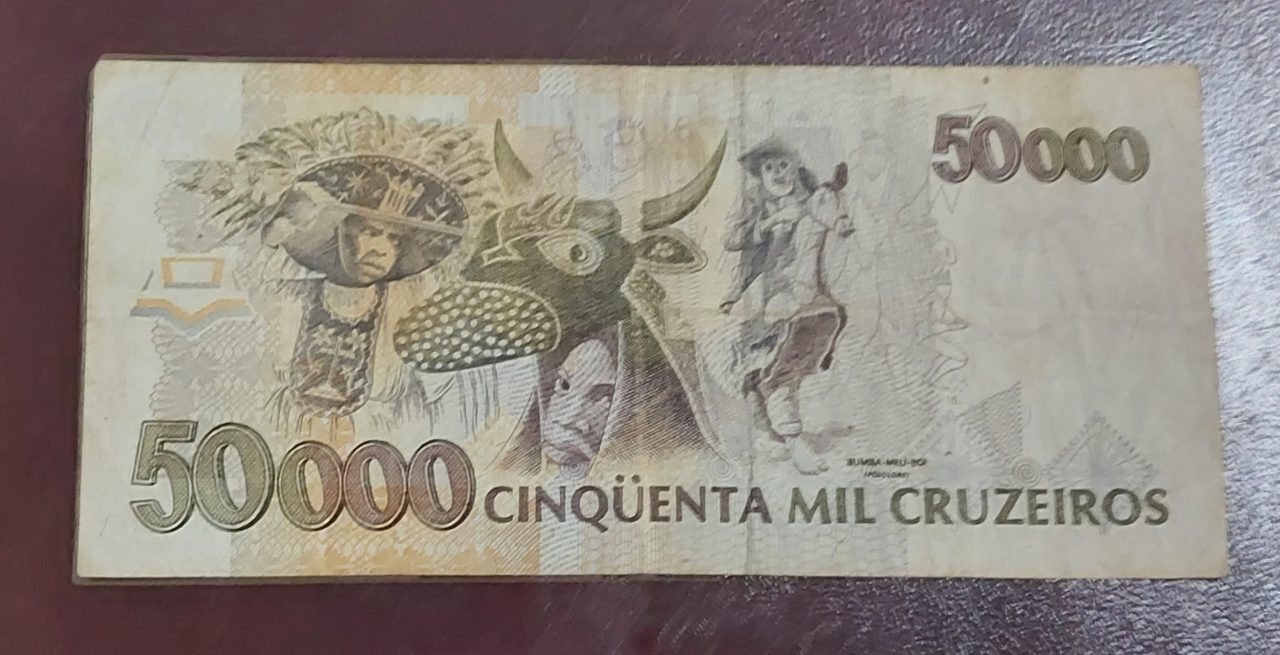 | Casa do Colecionador 50.000 Cruzeiros Sku 1531