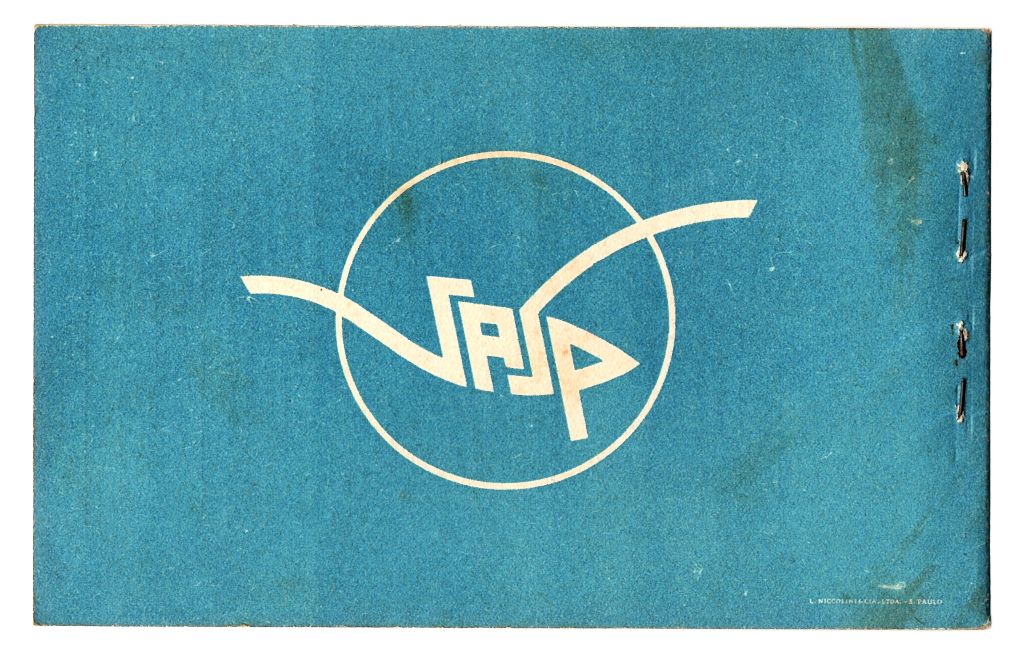 | Casa do Colecionador Aviação - Bilhete Passagem Viação Aerea São Paulo - VASP - 1954