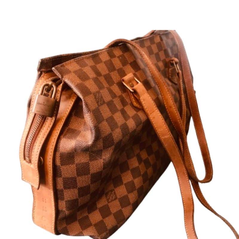 | Casa do Colecionador BOLSA LOUIS VUITTON ORIGINAL CHELSEA CENTENAIRE DAMIER EBENE. EDIÇÃO LIMITADA . CENTENÁRIO DA LOUIS VUITTON 1896- 1996. COMPARTIMENTO UNICO. A