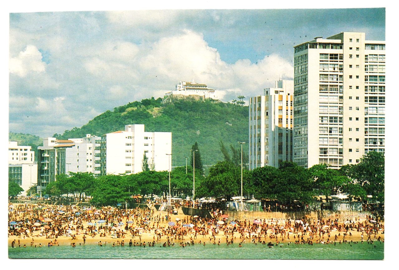 | Casa do Colecionador Cartão Postal Praia da Costa - Vila Velha - ( ES ) - Anos 80