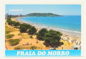 Cartão Postal Praia do Morro - Guarapari - ( ES ) - Anos 80