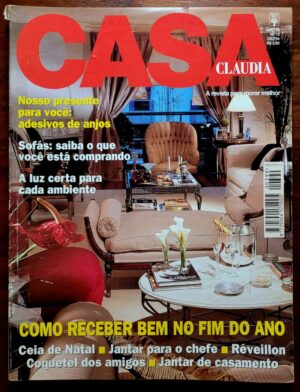 Casa Cláudia Nº 399 - Como Receber bem no Fim do Ano (Dezembro 1994)