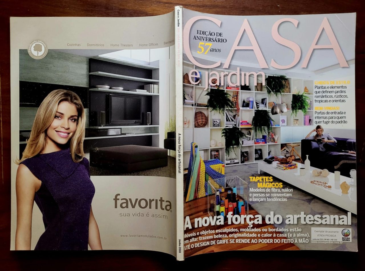 | Casa do Colecionador Casa e Jardim Nº 665 - Edição de Aniversário - A Nova força do Artesanal (Junho 2010)