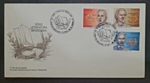 Envelope FDC (1º Dia de Circulação) RHM FDC-539 - Literatura Brasileira - 29/08/1991