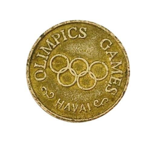 | Casa do Colecionador FICHA OLIMPIC GAMES HAVAI - NO CASH VALUE.