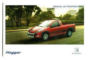 Manual Do Proprietario Peugeot Hoggar - 2010 - Em Branco