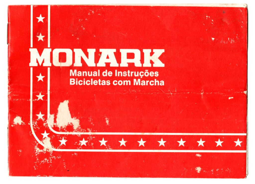| Casa do Colecionador Manual Instrucoes Bicicletas Monark Com Marcha - Anos 80