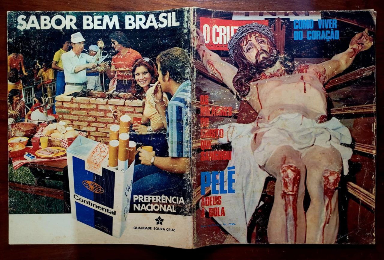 | Casa do Colecionador O Cruzeiro - Ano 46 Nº 41 - Os Milagres do Cristo que Sangrou (09/11/1974)