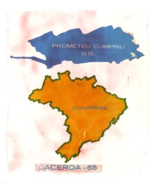 Plastico Adesivo Lacerda 65 - Prometeu Cumpriu - Anos 60