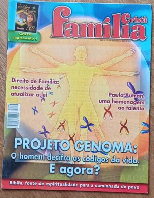 R27g. Revista Família Cristã 777. Projeto Genoma códigos da vida.