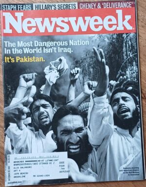 Revista em inglês Newsweek 18 2007. Paquistão Most dangerous nation