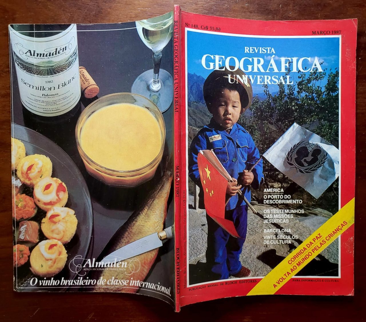 | Casa do Colecionador Revista Geográfica Universal Nº 148 - Março de 1987