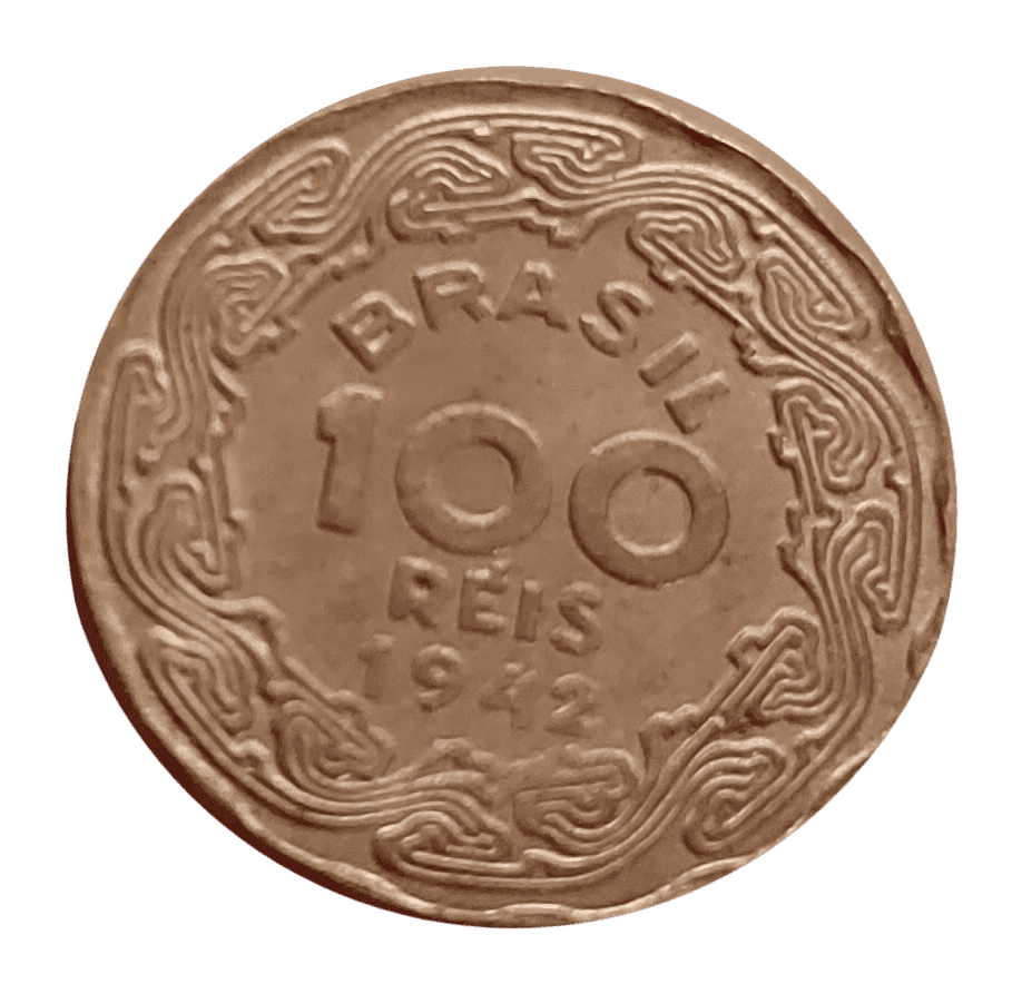| Casa do Colecionador 100 Réis 1942 Sob/FC Sku 1542