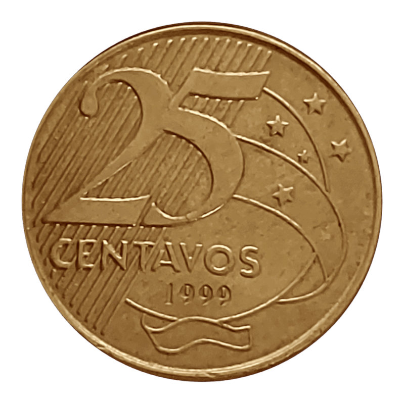 25 Centavos 1999 MBC Sku 1564