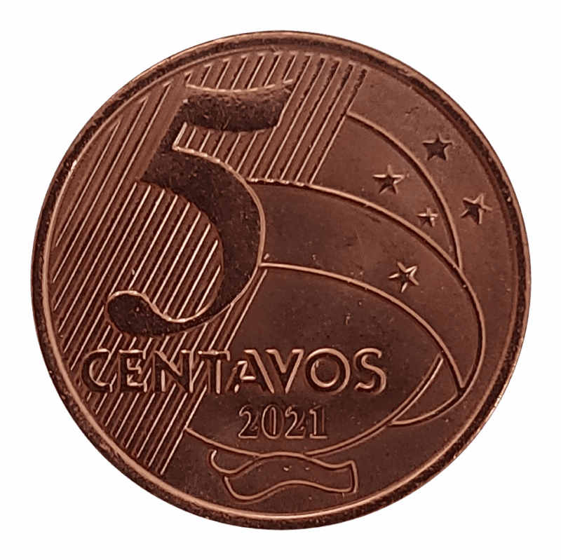 5 Centavos 2021 FC Sku 1555