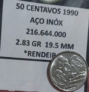 50 Centavos 1990 Sku 1597