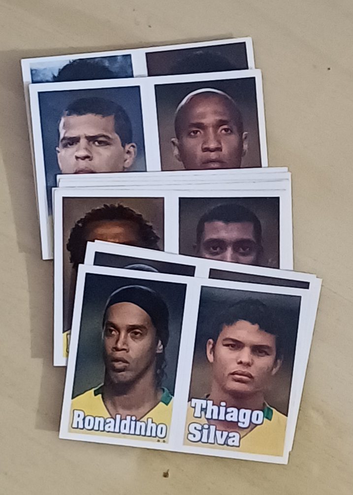 | Casa do Colecionador 5a1. Figurinha Estrelas da Seleção. Simples. Ed Panini.