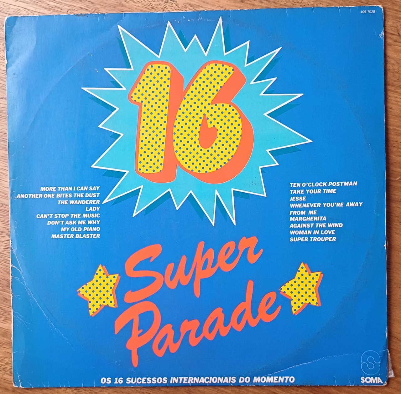 | Casa do Colecionador 5a3. Vinil lp 16 Super parade Soma. More than i can say Woman in love.