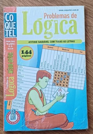 5a4. Revista Coquetel Problemas de lógica Médio difícil Novo.