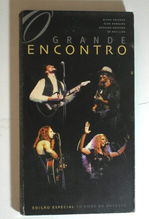 Álbun com 4 Cd's - Grande Encontro – 10 anos de sucesso - Edição Especial - Grandes Sucessos da época - P. 2006