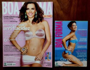 Boa forma Nº 283 - Carolina Dieckman (Setembro 2010)